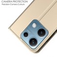thumbnail image 5 of For Xiaomi Redmi Note 14S 4G Case PU Leather Phone Cover with Card Holder Stand - Black, 5 of 5