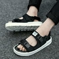 thumbnail image 3 of Mepaouo Men's Sandals Hiking Water Beach Sport Outdoor Athletic Arch Support Summer Shoes White 8.5, 3 of 6