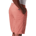 thumbnail image 4 of Columbia Men's Dark Coral Inseam 8" Washed Out Chino Short (Retail $40) 639, 4 of 12