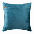 thumbnail image 3 of The HomeCentric Chair Cushion Cover, Blue Pillow Cover, Solid Pillow Cover, Pack of 2, 12x12 inch (30x30 cm) Cushion Cover, Velvet Square Throw Pillows Cover, Velvet Pillows Cover - Blue Shimmer, 3 of 6