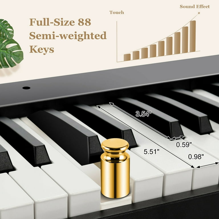 Bora 88 Keys Portable Splicing Piano