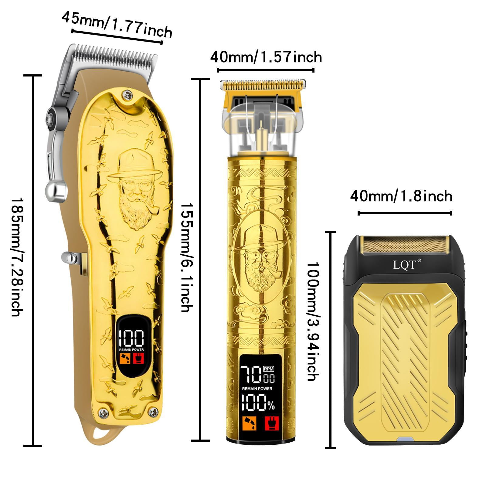 LQT Men's Hair Trimmer Set, Electric Hair Clippers, Body Hair Trimmer, Men's Grooming Product