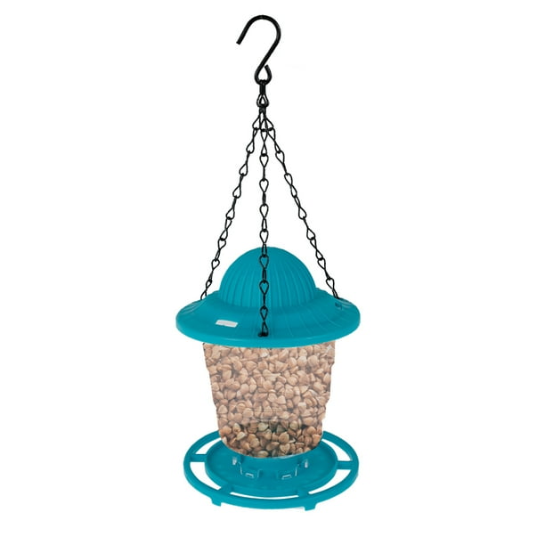 Lieonvis Hanging Wild Bird Feeder Outdoor Seed Dispenser Peanut Feeding