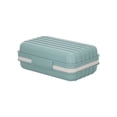 thumbnail image 2 of Soap Box with Lid Portable Travel Soap Case, Thickened Plastic Soap Holder with Cover, Waterproof & Leak-Proof for Bathroom Kitchen Hotel, Compact & Space-Saving, 2 of 6