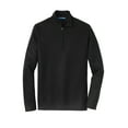 thumbnail image 5 of Port Authority Pinpoint Mesh 1/2 Zip-4XL (Black), 5 of 6