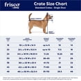 thumbnail image 3 of Frisco Fold & Carry Single Door Collapsible Wire Dog Crate, X-Small, 3 of 5