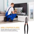 thumbnail image 2 of KAKOWELY Wire Bending Tool Wire Stripper Black Rubber Clamping Tool 1Pack, 2 of 7