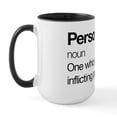 thumbnail image 2 of CafePress - Personal Trainer Definiti - 15 oz Ceramic Large White Novelty Mug, 2 of 4