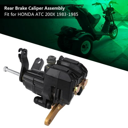 Qiilu Rear Brake Caliper Assembly For Honda Atc 0x 19 1985 With Pads Atv Motorcycle Rear Brake Caliper For Honda Rear Brake Caliper Assembly Walmart Canada