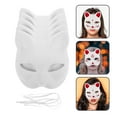 thumbnail image 3 of 5 Máscaras de Gato para Pintar, Máscaras Ecológicas de Pulpa para Fiestas, Halloween, Disfraces y Cosplay (Tal como se muestra), 3 of 7