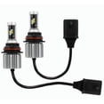 thumbnail image 1 of Metra Electronics Headlight Bulb HE-9007LED Heise; 9007; LED Bulb; 25 Watt; 9 To 32 Volt; White/Golden Yellow/Light Blue Beam Color; 6000 Lumens; 6500K Light Color Temperature; Set Of 2, 1 of 2