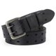 thumbnail image 2 of Men's Leather Double Needle Buckle Classic Tow Row Hole Jeans Belt Cowboy, 2 of 5
