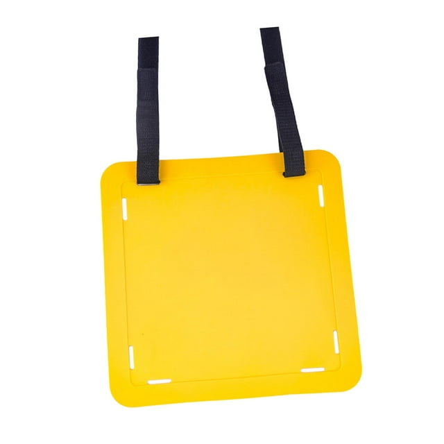Lipstore Soccer Goal Target Football Positioning Board Premium Adjustable Multifunctional Yellow
