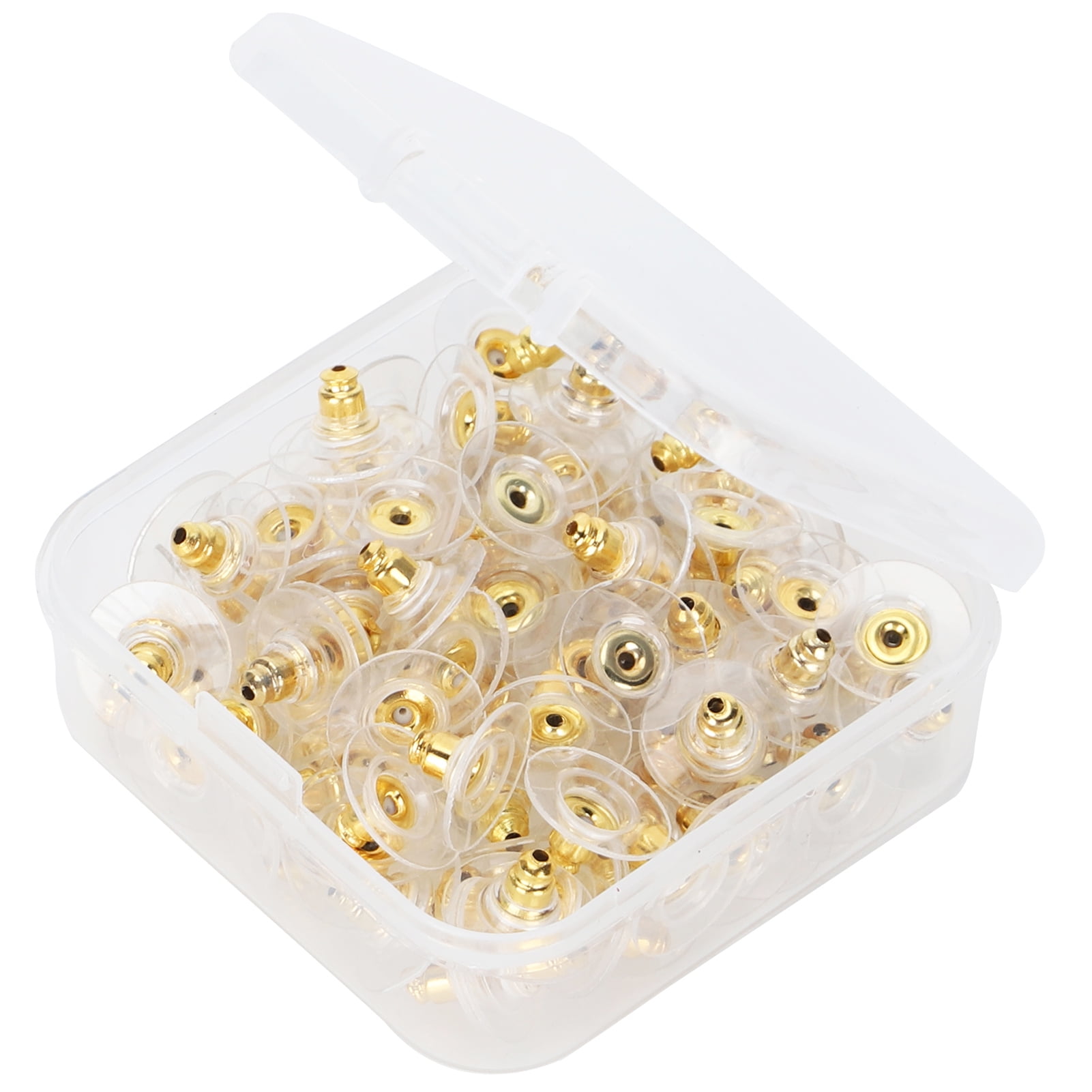 Shop Beebeecraft 40Pcs 4 Colors Silicone Earring Backs Star Shape Locking  Secure Back of Earring Replacement Clear Secure Pierced Earring Backs  Stopper for Diamond Studs Heavy Droopy Earrings for Jewelry Making -