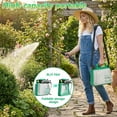 thumbnail image 4 of Gijjgole 2 Gallon Battery Powered Garden Sprayer, Electric Sprayer with USB Rechargeable Handle, 3 Mist Nozzles, Retractable Wand, Water Pump Sprayers with  Shoulder Strap for Yard, Lawn and Garden, 4 of 9