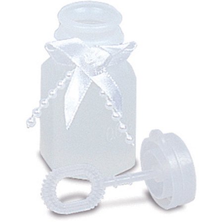 Wedding Favor Bubbles, 0.6 Oz, White, 24ct