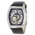 thumbnail image 1 of Kenneth Cole Men's KC1750 Black Leather Strap Skeleton Dial Watch, 1 of 3