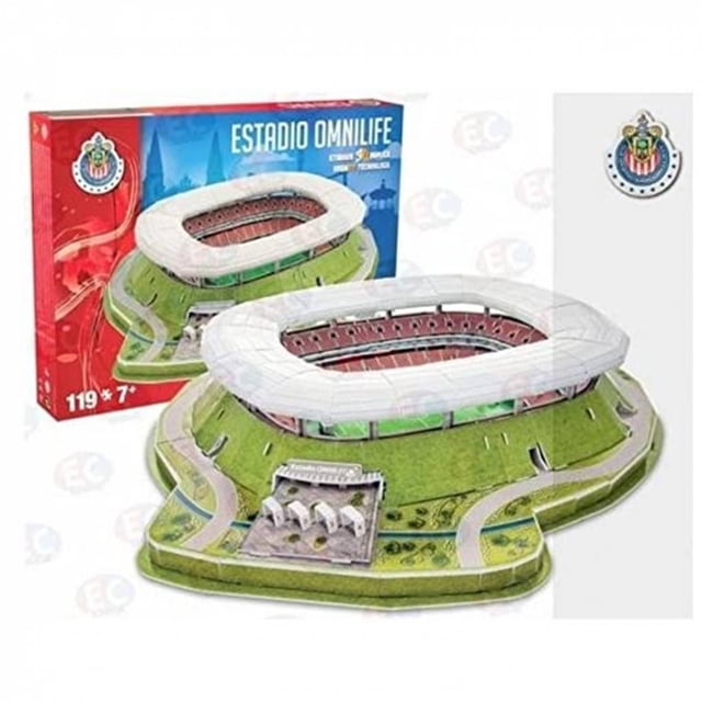 Estadio Omnilife Club Guadalajara 3D Nanostad rompecabezas Nanostad Estadio Omnilife Club Guadalajara 3D Nanostad
