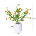 thumbnail image 3 of Regalo para El Día de La Madre, Cumpleaños o Navidad: Lámpara Pequeña de Flores Silvestres, Lámpara de Escritorio Led de Simulación, Luz de Noche con Jarrón, Lámpara de Mesa Decorativa para El Hogar., 3 of 6