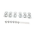 thumbnail image 1 of Guitar Locking Tuners, Fashionable Guitar String Tuning Peg Zinc Alloy Semi Closed  For Music Class, 1 of 8