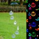 thumbnail image 2 of 2 Piezas Que Cambian De De Campanas Con Energía Windchime Y Flamingo Coconut Tree Windchimes Sharpla Luz de patio LED, 2 of 8