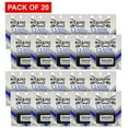 thumbnail image 1 of Wilkinson Sword Classic Lames de Rasoir à Double Tranchant, Acier Inoxydable, 5 Unités (Lot de 20), 1 of 5