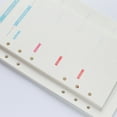 thumbnail image 2 of UPGRATOR 3 Sets Binder Refills Paper Assorted Color Paper for Daily Note-taking Use, 2 of 8