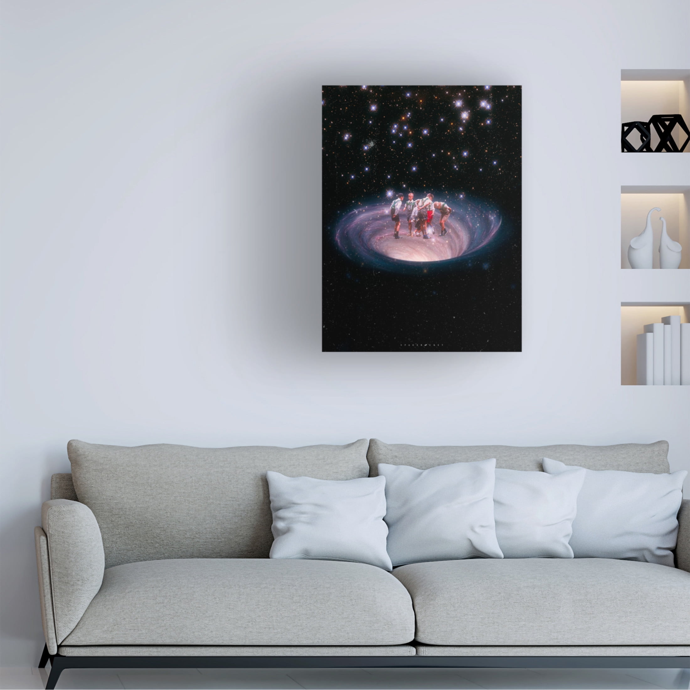 Trademark Fine Art spacerocket art  653 Canvas Wall Art