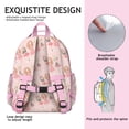 thumbnail image 5 of Doll Princess Pattern Backpack for School,Cute School Bag,Schoolbag with Adjustable Shoulder Straps & Padded Back,15.25"x11.5"x5.25", 5 of 5