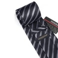 thumbnail image 5 of HISDERN Ties for Men Striped Tie and Pocket Square Sets Classic Mens Formal Ties Set Wedding Party, 5 of 11