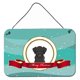 thumbnail image 1 of Caroline's Treasures Black Labrador Feliz Navidad Impresiones para colgar en la pared o en la puerta BB1545DS812, 8HX12W Caroline's Treasures BB1545DS812, 1 of 1