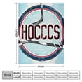 thumbnail image 4 of Orinice Hockey Sticks Puck Theme Soft Fleece Blanket for All Seasons - Lightweight Throw Blanket for Living Rooms, Sofa Decor, Cow Gifts - Super Soft Plush Blanket in Multiple Sizes 40x50in, 4 of 6