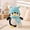 Blue, variant on Wioihee Christmas Penguin Plush Figurine Soft Stuffed Holiday Decoration for Tabletop, Xmas Gift for Kids Red