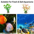 thumbnail image 5 of Se utiliza para decoración de peceras, 10 piezas de plantas altas de plástico, plantas de acuario., 5 of 5