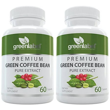[2 PACK] Pack Green Coffee Bean Extract - Weight Loss Supplement and Appetite