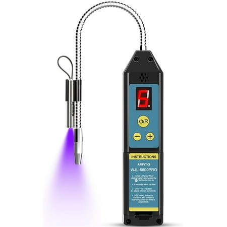 

Simbow Refrigerant Leak Detector with LED Light Halogen Leak Detector Freon Gas Leakage Tester HVAC Air Condition R22 R410A R134A R1234YF CFCs HCFCs HFCs Indicator Froen Leak Detector