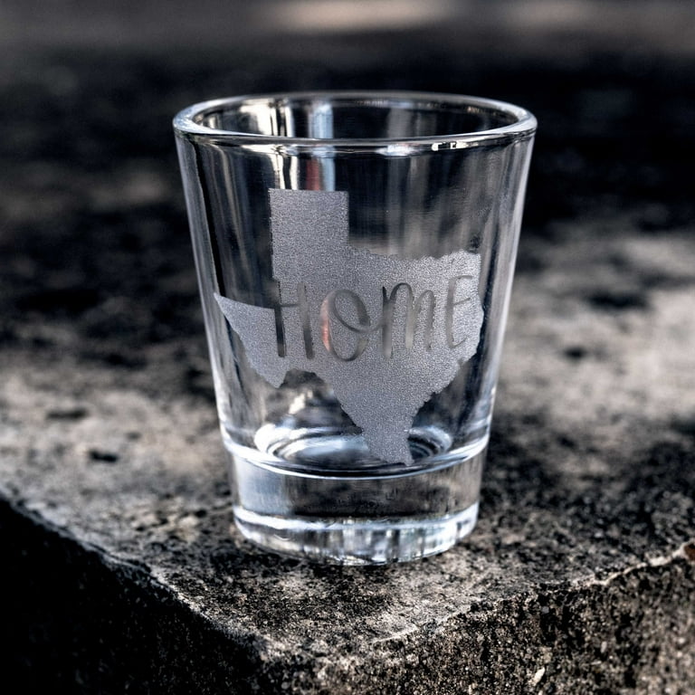 2oz State Home - Texas Shot glass 2oz State Home - Texas Shot glass