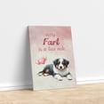 thumbnail image 3 of Every Fart is Love Note Miniature American Shepherd Guilty Face Happy Valentine's Vertical Matte Canvas Poster MAS Dog Lover Gifts Wall Art Home Decor - 01016, 3 of 5