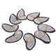 thumbnail image 1 of 9 piezas de nailon para palos de golf, fundas para cabeza de putter de hierro, funda protectora para golfista gris, 1 of 7