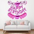 thumbnail image 3 of ruzhgo Birthday Aluminum Film Balloons Set Happy Birthday Party Star Balloons Decorations Props Kit, 3 of 9