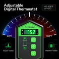 thumbnail image 3 of VIVOSUN 10"x20.75" Seedling Heat Mat and Digital Thermostat Combo Set MET Standard, 3 of 8