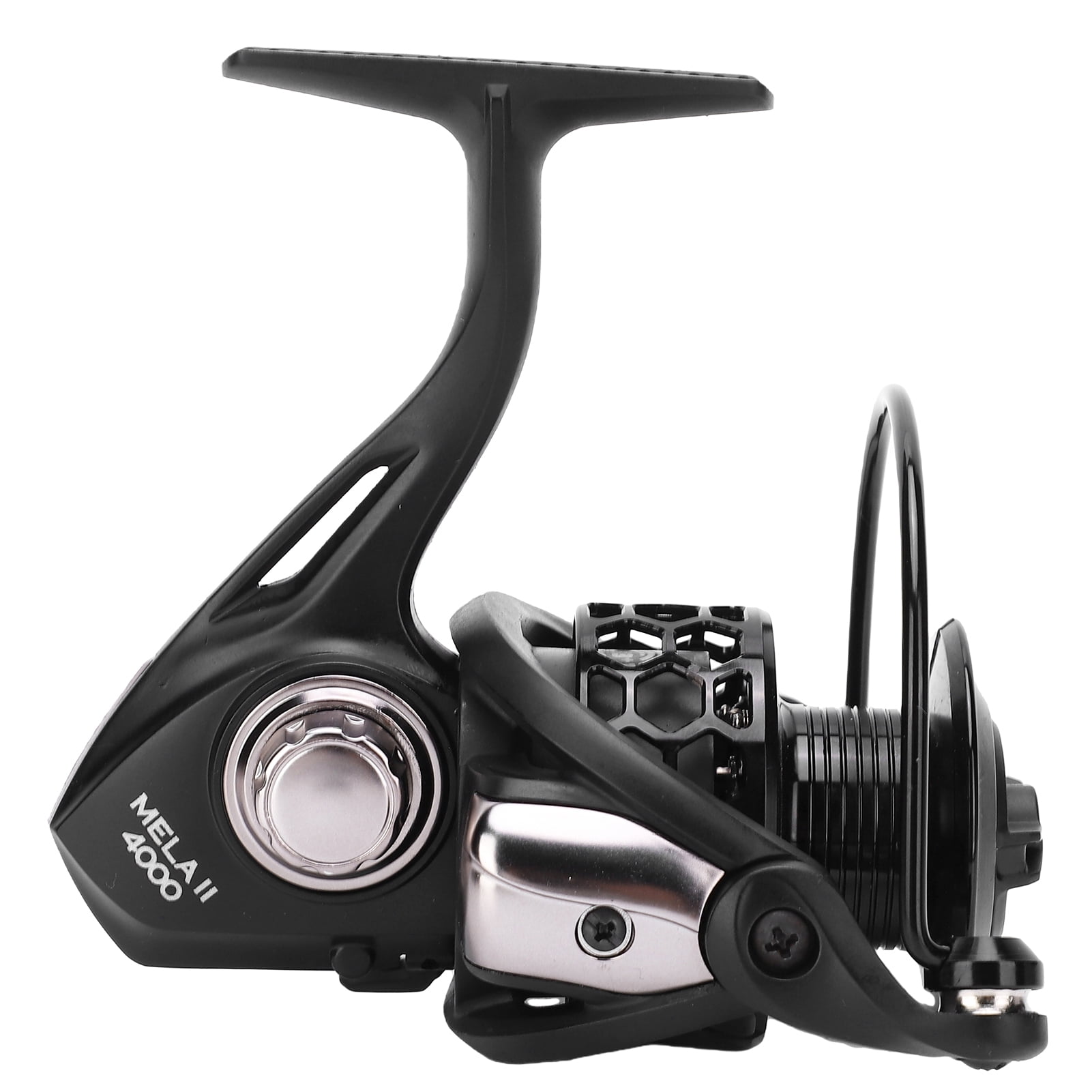 Nieyigj MELA4000 Spinning Reel 13+1 Bearings 5.0:1 Gear Ratio Left Right Interchangeable Fishing Wheel, Black