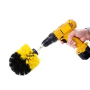 WALFRONT Tile Grout Cleaner Bathtub Toilet Brush PP Bristles Drill Attachment Cleaning Tool,Drill Brush, Tile Cleaner