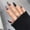 A, variant on SDJMa Extra Long Press on Nails Black Ballerina Coffin Fake Nails with Flash Diamond Crystal Glossy Glue on Nails French Nail Tips for Women Girls Daily Wear DIY Manicure 24PCS