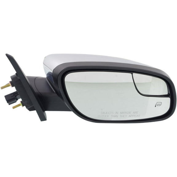 MIRROR Compatible For 2012 Ford Taurus Right Passenger Heated Power Glass With memory Chrome