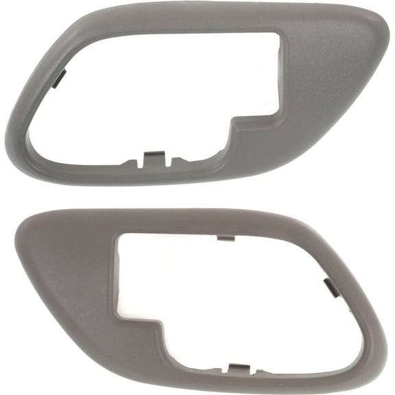 Geelife Pair Door Handle Trims Set of 2 Gray Front or Rear Left-and-Right for Chevy
