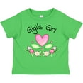 thumbnail image 3 of Inktastic Gigi's Girl Heart Flowers Girls Toddler T-Shirt, 3 of 5