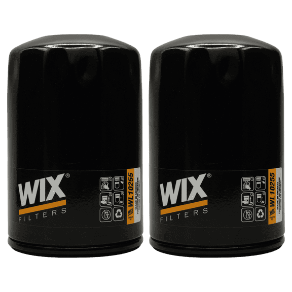 WIX Filters WL10255 Spin-On Lube Filter (Pack of 2)
