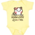 thumbnail image 3 of Inktastic Meemaw and Pop Pop Cat Grandchild Girls Baby Bodysuit, 3 of 5