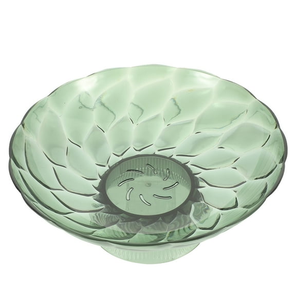 WASHWEPE Kitchen Fruit Bowl Green 1Set 9.82X4.72X3.93in